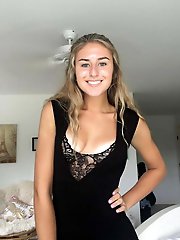 1 very nice hot blond american teen