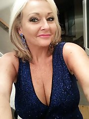 Dazzling mature mademoiselle is fingering her twat