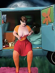 Blonde old mommies were hammered