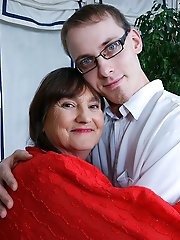 Naughty bbw playing around with her toy boy