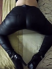 Older boxers in seductive poses.