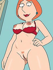 Lois Griffin penetrated with sperm (Family Guy)
